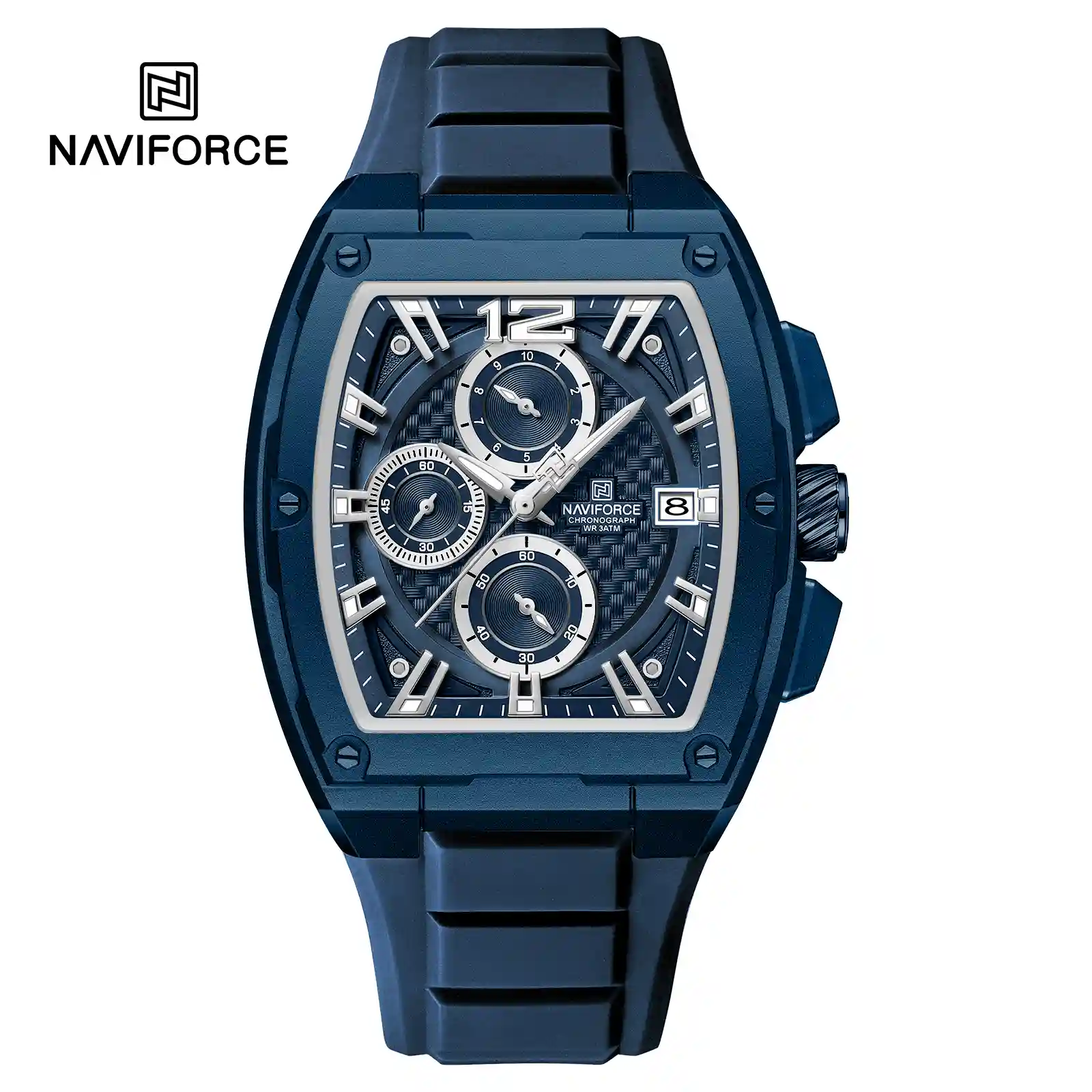NaviForce NAVIFORCE NF8050 Men's Sport Quartz Watch (Beige Edition) — Men's Watch India