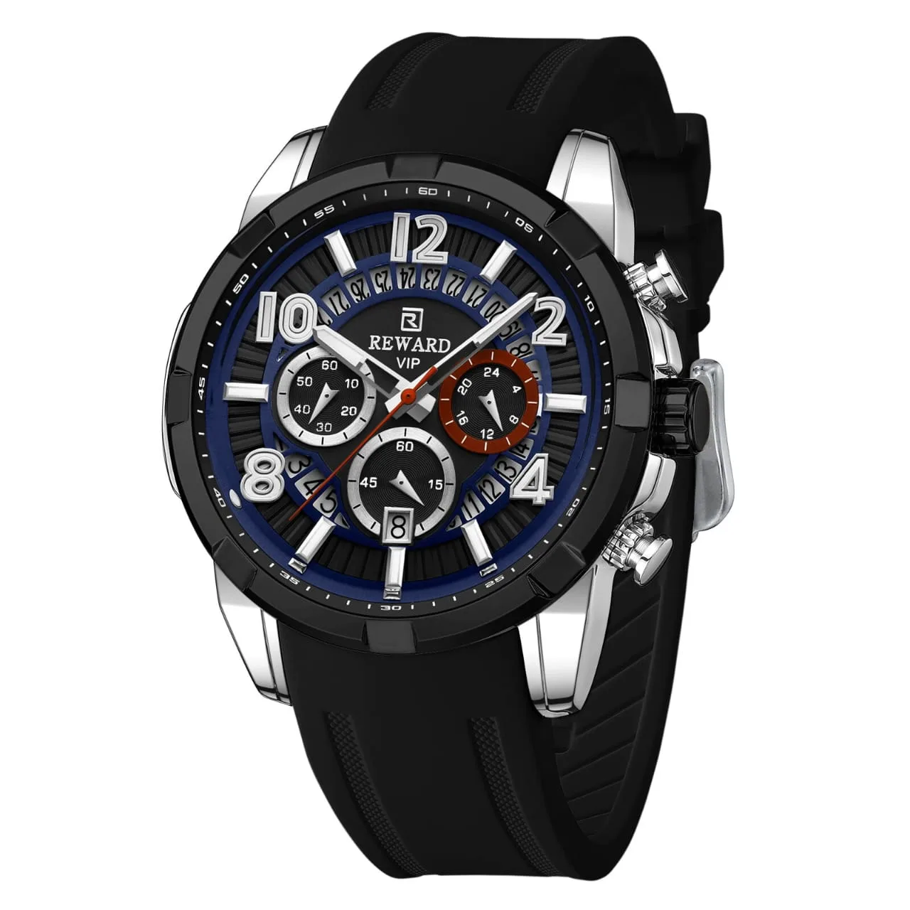 Reward RD832263M Men's Quartz Watch (Black Edition) — Men's Watch India